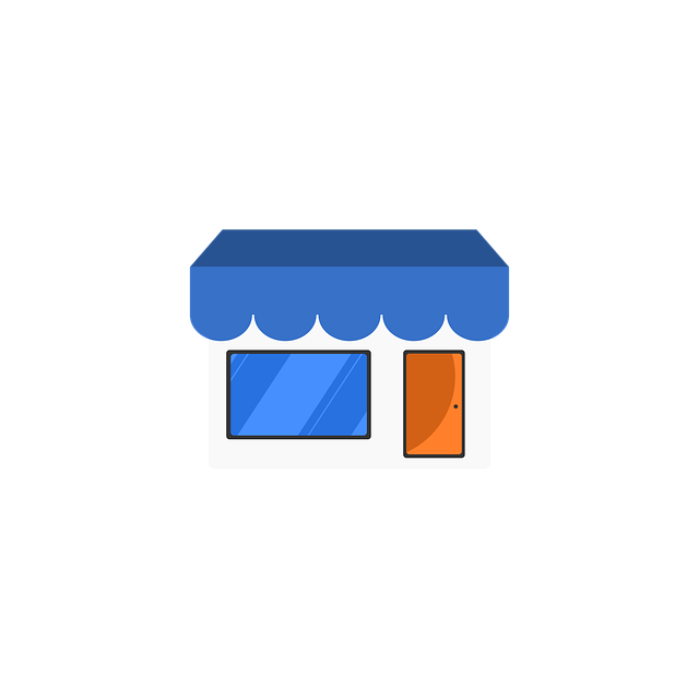 Free store online store shop illustration