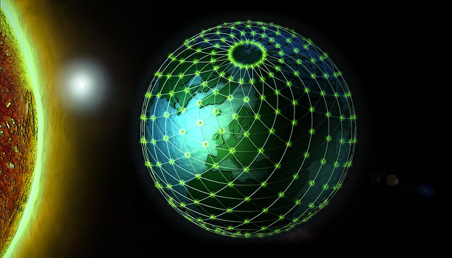 Download free HD stock image of Grid Ball Globe Free grid ball globe earth illustration
