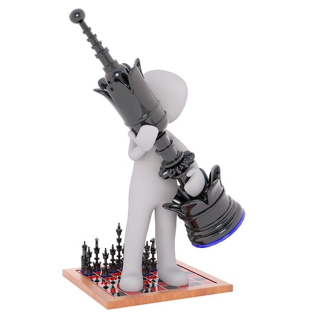 Free fax white male 3d model illustration