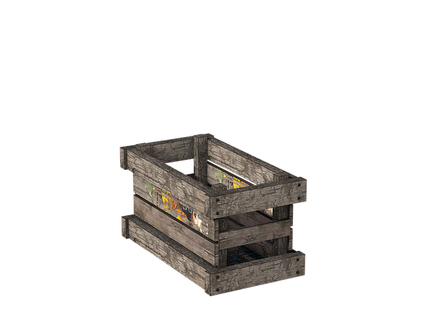 Free box wooden box fruit stairs illustration