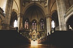 church, interior, inside