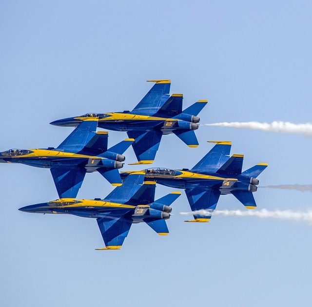 Airshow, Formation, Flugzeug
