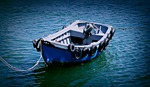 rowing boat, boot, empty