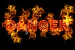 danger, hazard, fire