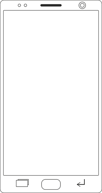 Free smartphone mobile phone vector