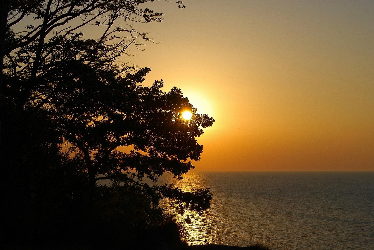 Puesta Del Sol Cielo Crepúsculo - Foto gratis en Pixabay