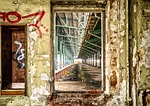 lost places, window, atmosphere