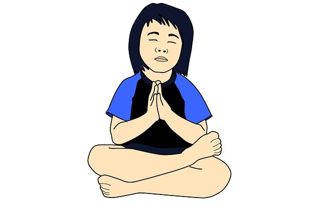 Download free HD stock image of Prayer Kid Free prayer kid religion illustration