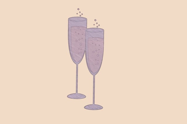 Champagneglazen, Mousserende Wijn