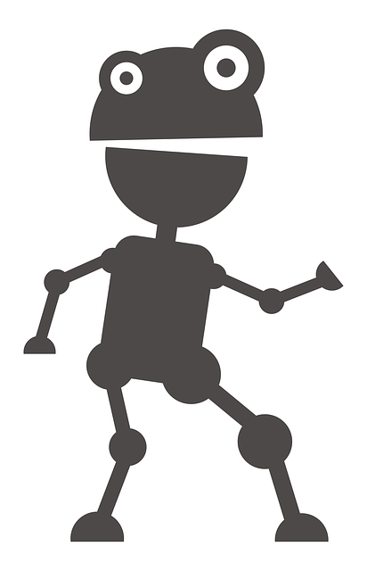 Robot Bailarín, Robot, Cómic