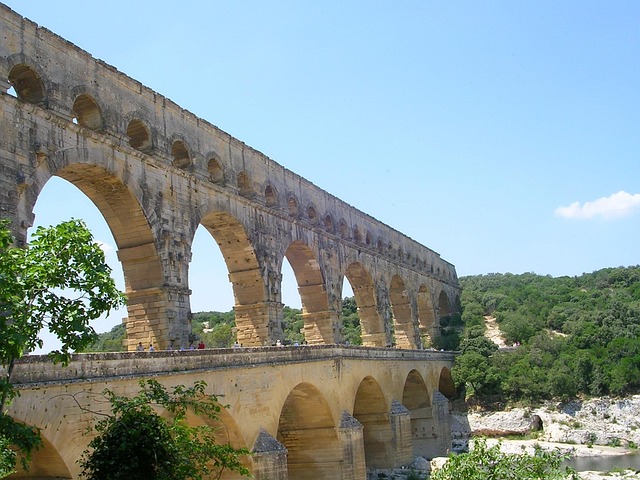 Pont Du Gard, Aquädukt, Architektur
