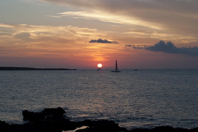 Sonnenaufgang, Meer, Formentera, Insel