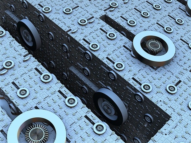 Free backdrop machine technology illustration