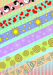 craft, texture, yin yang