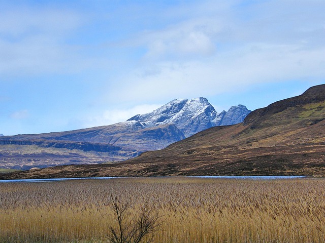 Free Scottish Highlands Granite Mountain photo and picture