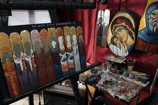 Free Hagiography Workshop Orthodox Icons photo and picture