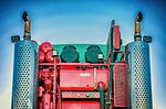 truck, exhaust, stainless steel