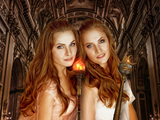 Free fantasy female woman illustration