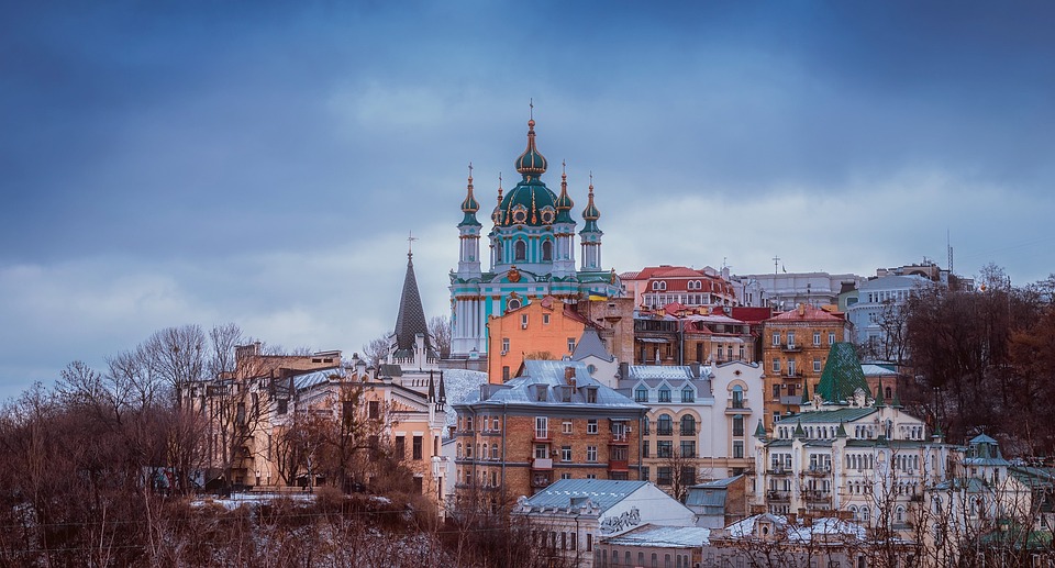 Kiev, Ukraine, City, Urban, Architecture, Buildings