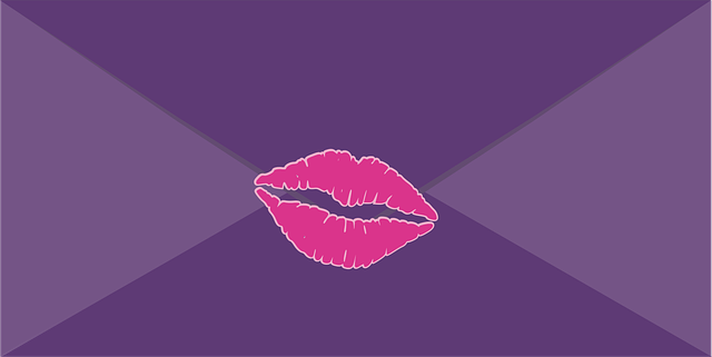 Lippen, Envelop, Valentijn, Moeder, Dag