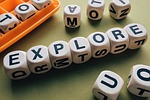 explore, word, letters