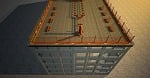 multi storey car park, parking level, view