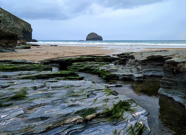 Zee, Zeegezicht, Rotsen, Cornwall