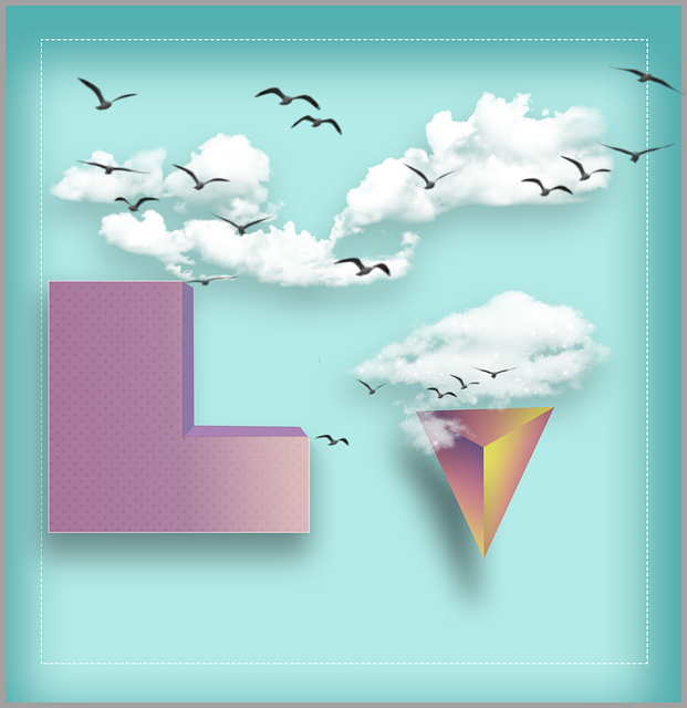 Free Cloud House illustration and picture