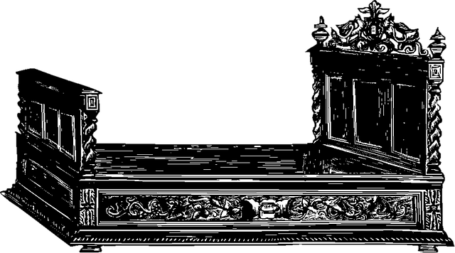Free bed frame double illustration