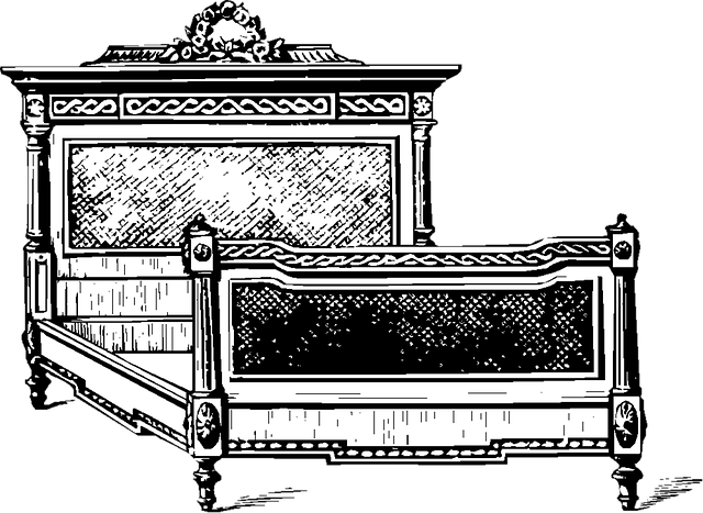 Free bed frame double illustration