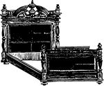 bed, frame, single