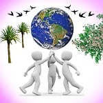 meeting, group of people, set