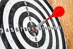 target, goal, success