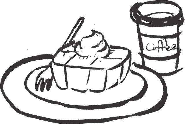 Voedsel, Dessert, Honing Brad, Koffie