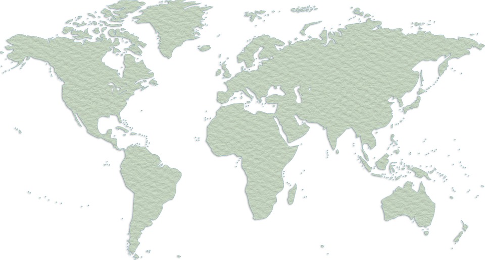 World Map Global Geography Free Image On Pixabay