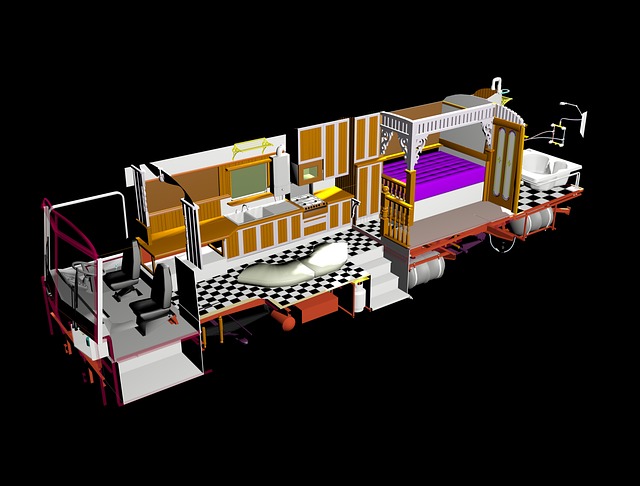 Bus, 3D Modellering, Tour, Reizen