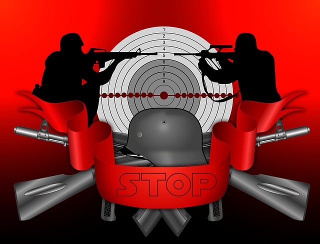 Free soldiers war shoot illustration