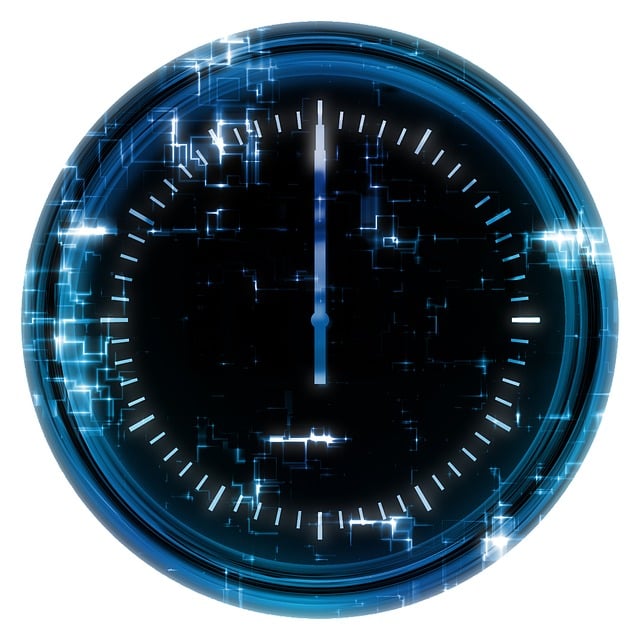 Free time techno futuristic illustration