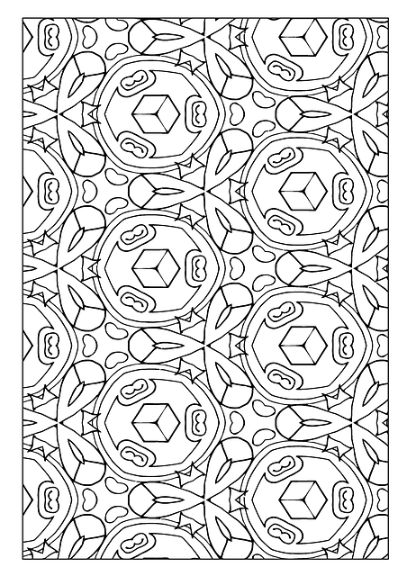 Free pattern silly coloring illustration