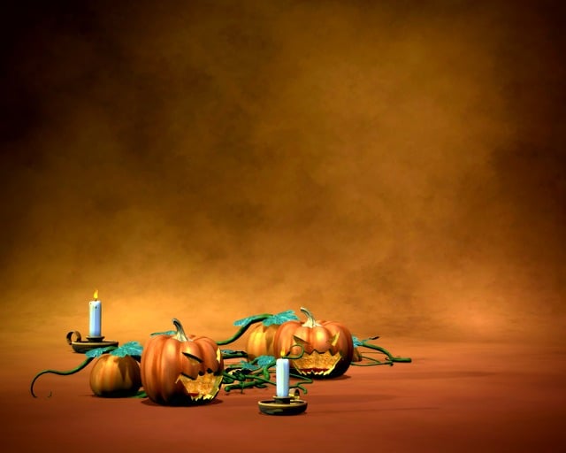 Download free HD stock image of Pumpkin Magic Free pumpkin magic fantasy illustration
