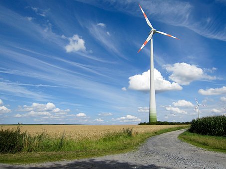 Free Windmill Path photo and picture