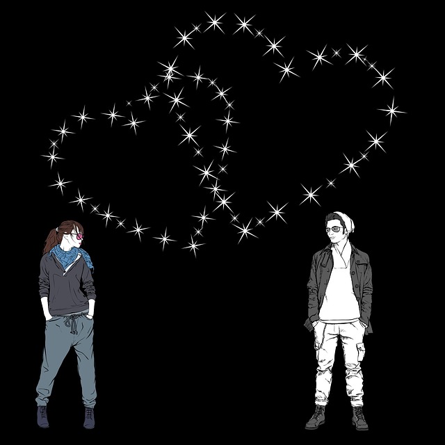 Free appointment saint valentine's day encounter illustration