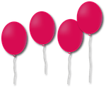 balloon, birthday, bloat