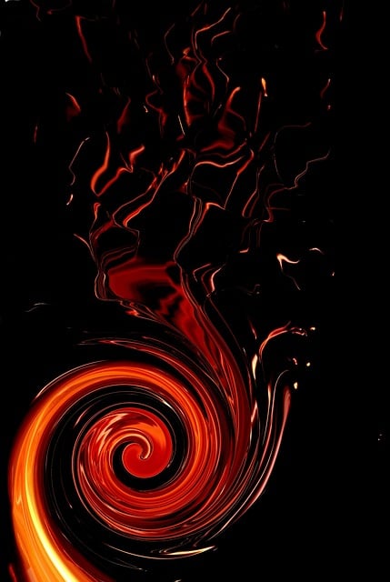 Free fire games wave abstract illustration