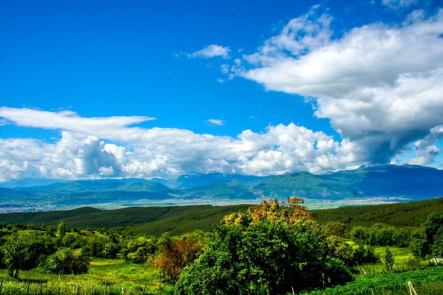 Bulgarien, Landskab, Sommer, Natur, Smuk
