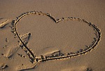 love, beach, recall