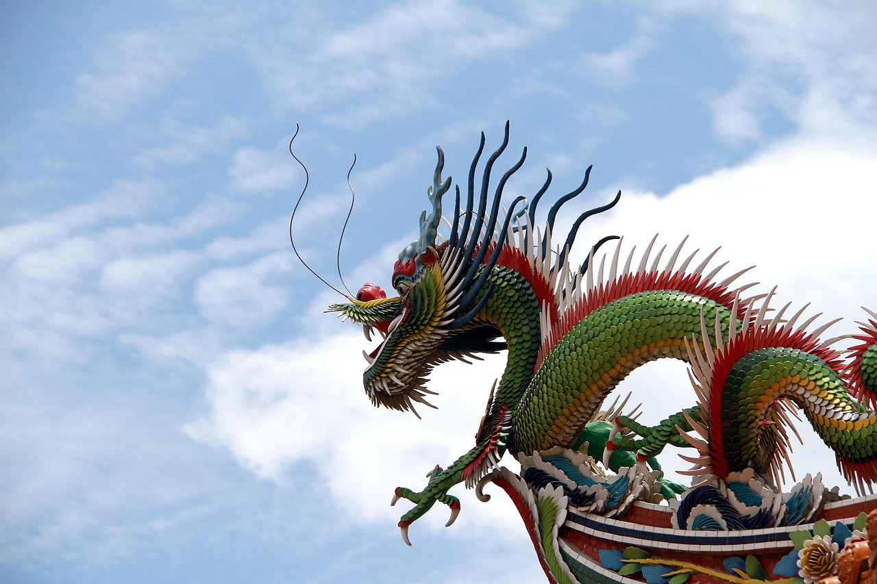 Dragon - free online jigsaw puzzle photo