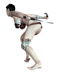 girl, fighting, fantasy