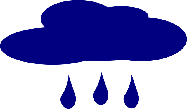 Skyen, Vær, Piktogram, Værmelding, Regn