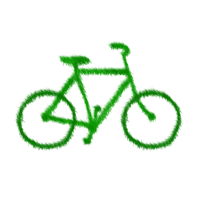 Free green bicycle nature illustration